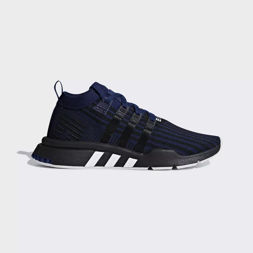 Adidas EQT Support Mid ADV Primeknit Tenis Azules Para Hombre (MX-83990)